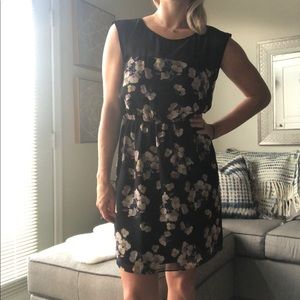 🖤 Floral dress with sheer top 🖤